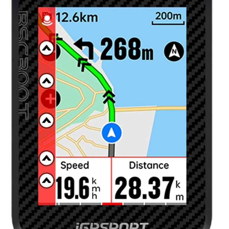 GPS Cycling Computer — Colour Screen